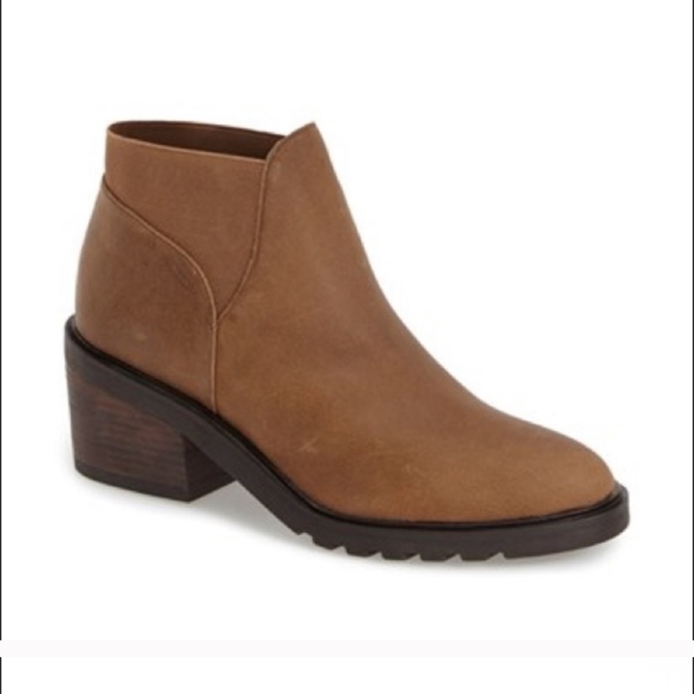Eileen Fisher Dome Slip On Suede Booties